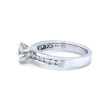 Load image into Gallery viewer, 18ct White Gold Round Brilliant Cut Diamond Ring 0.95ct 5.75g