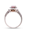 18ct White and Rose Gold Pink Diamond Ring 1.36ct 6.1g