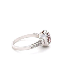 Load image into Gallery viewer, 18ct White and Rose Gold Pink Diamond Ring 1.36ct 6.1g