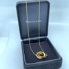Tiffany & Co. 18ct Yellow Gold Interlocking Circles Pendant Necklace 7.06g