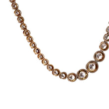 Load image into Gallery viewer, 18ct Yellow Gold Diamond Tennis Necklace 3.00ct 8.3g