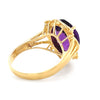 18ct Yellow Gold Amethyst Ring 6.70ct 5.67g