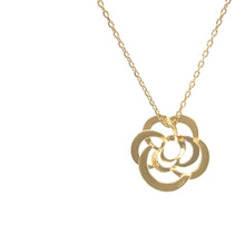 Load image into Gallery viewer, Chanel 18ct Yellow Gold Fil De Camélia Necklace - 6.06g