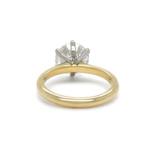 Load image into Gallery viewer, GIA 18ct Yellow &amp; White Gold Diamond Solitaire Ring 3.01ct 5.04g