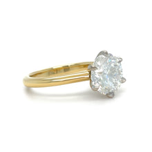 Load image into Gallery viewer, GIA 18ct Yellow &amp; White Gold Diamond Solitaire Ring 3.01ct 5.04g