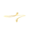 Tiffany & Co 18ct Yellow Gold Elsa Peretti Elongated Teardrop Bangle 14.13g