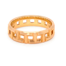 Load image into Gallery viewer, Tiffany &amp; Co. 18ct Yellow Gold T True Wide Ring 5.65g