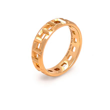 Load image into Gallery viewer, Tiffany &amp; Co. 18ct Yellow Gold T True Wide Ring 5.65g