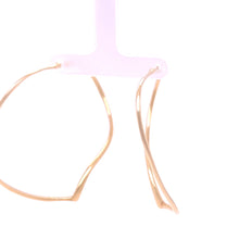 Load image into Gallery viewer, Tiffany &amp; Co 18ct Yellow Gold Elsa Peretti Open Heart Hoop Earrings 12.16g