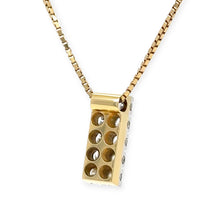 Load image into Gallery viewer, 18ct Yellow Gold Diamond Pendant Necklace 0.66ct 6.18g