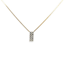 Load image into Gallery viewer, 18ct Yellow Gold Diamond Pendant Necklace 0.66ct 6.18g