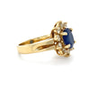 18ct Yellow Gold Sapphire and Diamond Ring 1.80ct 5.7g
