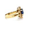 18ct Yellow Gold Sapphire and Diamond Ring 1.80ct 5.7g