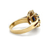 18ct Yellow Gold Sapphire and Diamond Ring 1.80ct 5.7g