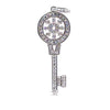 18ct White Gold Diamond Key Pendant 0.41ct 4.59g