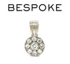 18ct White Gold Diamond Pendant 1.25ct 6.7g