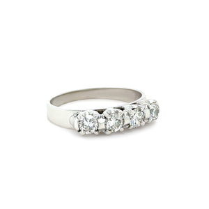 18ct White Gold Diamond Eternity Ring 0.60ct 3g