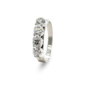 18ct White Gold Diamond Eternity Ring 0.60ct 3g