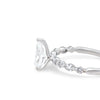 GIA 18ct White Gold Diamond Engagement Ring 1.28ct