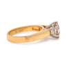 18ct Yellow and White Gold Round Brilliant Cut Diamond Solitaire Ring 2.04ct 5.95g