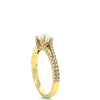 18ct Yellow Gold Round Brilliant Cut Diamond Ring 0.87ct