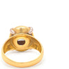 18ct Yellow and White Gold Aquamarine Retro Dress Ring 2.00ct