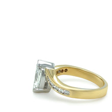 Load image into Gallery viewer, 18ct Yellow and White Gold Marquise Diamond Engagement Ring 1.21ct 5.09g