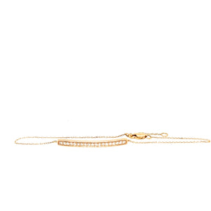 Bespoke Midas 18ct Rose Gold Chain 0.23ct