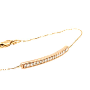 Bespoke Midas 18ct Rose Gold Chain 0.23ct