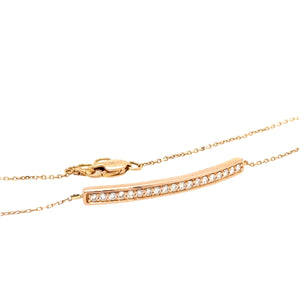 Bespoke Midas 18ct Rose Gold Chain 0.23ct