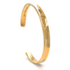 Tiffany & Co. Rare Vintage 18ct Yellow Gold Return to Tiffany 1883 Cuff Bracelet 29.63g