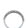 Bespoke 18ct White Gold Half Eternity Ring 0.44ct