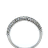 Bespoke 18ct White Gold Half Eternity Ring 0.44ct