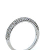 Bespoke 18ct White Gold Half Eternity Ring 0.44ct