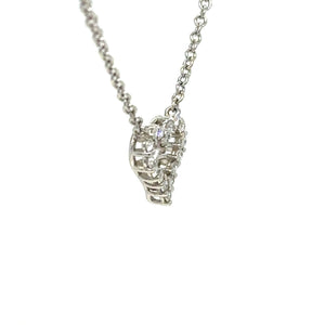 Tiffany & Co Diamond Heart Pendant 0.20ct