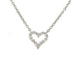 Tiffany & Co Diamond Heart Pendant 0.20ct