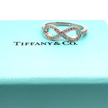Load image into Gallery viewer, Tiffany &amp; Co Infinity Diamond Ring 0.25ct
