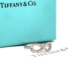 Load image into Gallery viewer, Tiffany &amp; Co Infinity Diamond Ring 0.25ct
