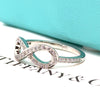 Tiffany & Co Infinity Diamond Ring 0.25ct