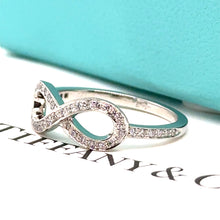 Load image into Gallery viewer, Tiffany &amp; Co Infinity Diamond Ring 0.25ct