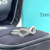 Tiffany & Co Infinity Diamond Ring 0.25ct