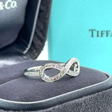 Load image into Gallery viewer, Tiffany &amp; Co Infinity Diamond Ring 0.25ct