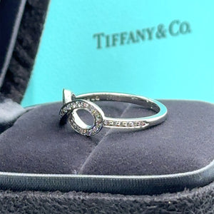 Tiffany & Co Infinity Diamond Ring 0.25ct