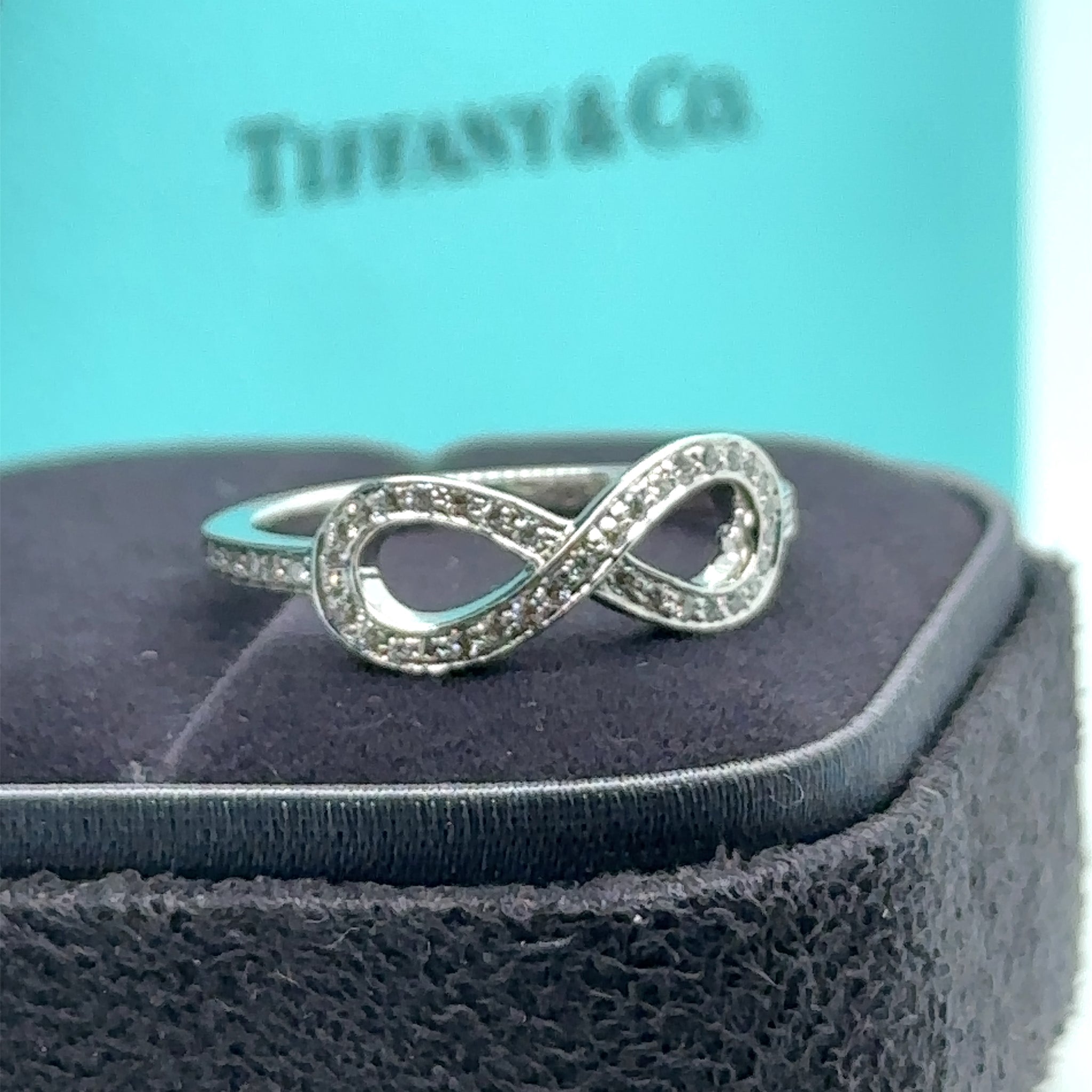 Tiffany Co Infinity Diamond Ring