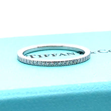 Load image into Gallery viewer, Tiffany &amp; Co Diamond Eternity Ring 0.35ct