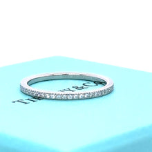 Load image into Gallery viewer, Tiffany &amp; Co Diamond Eternity Ring 0.35ct