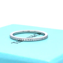 Load image into Gallery viewer, Tiffany &amp; Co Diamond Eternity Ring 0.35ct