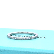 Load image into Gallery viewer, Tiffany &amp; Co Diamond Eternity Ring 0.35ct