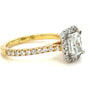 GIA Custom 18ct Engagement Ring 1.38ct