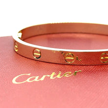 Load image into Gallery viewer, Cartier Love Bracelet Rose Gold